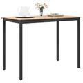 vidaXL Barový stôl 140 x 80 x 105 cm Masívne borovicové drevo Prírodná