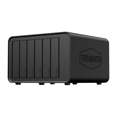 Súborový server TERRAMASTER F6-424 NAS s procesorom Intel Celeron N95, 8 GB RAM, 6 pozícií
