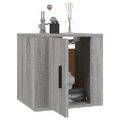 vidaXL Nástenné TV skrinky 2 ks sivé sonoma 40x34,5x40 cm