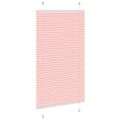 vidaXL Plisovaná roleta ružová 70x150 cm šírka látky 69,4 cm polyester