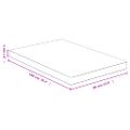 vidaXL Stolová doska 60x100x4 cm bambus