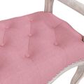 vidaXL Lavička ružová 110x45x60 cm zamat