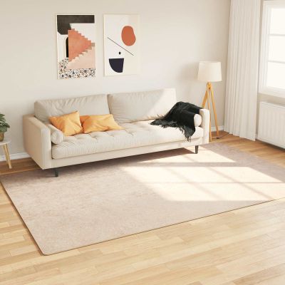 vidaXL Behúň MARSA Krémová 150 x 230 cm Polyester a PVC