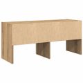 vidaXL Regál na topánky stohovateľné dub artisan 89,5x30x40 cm