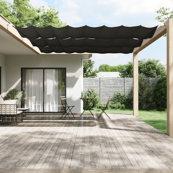 vidaXL Vertikálna markíza antracitová 140x420 cm oxfordská látka