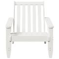VidaXL záhradné stoličky Adirondack 2 ks Biela masívna borovica