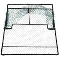 vidaXL Lapač vtákov Zelená 50 x 60 x 1,9 cm Polyetylén