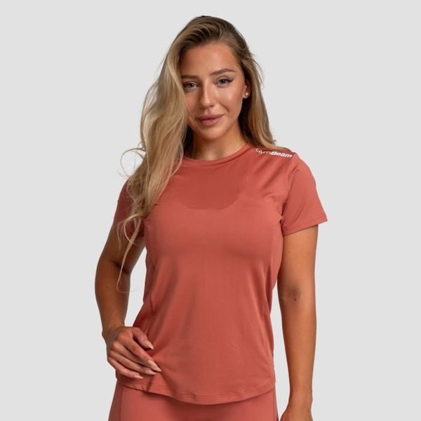 Dámske športové tričko Limitless Cinnamon - GymBeam, veľkosť XXL, veľkosť oblečenia XXL