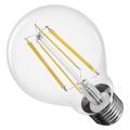 LED žiarovka Filament A60/ E27 / 7,5 W (75 W) / 1 055 lm / teplá biela / stmievateľné
