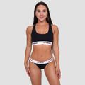 Nohavičky Tanga 3Pack Black - GymBeam, veľkosť XL, veľkosť oblečenia XL