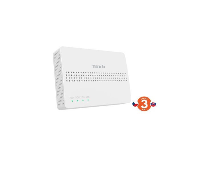 Tenda HG1 - terminál XPON ONT, 1x XPON (port SC/APC), Class B+, 1x GLAN, IPv6, OMCI, FTTH