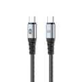 Kábel Forever Braix USB-C - USB-C 1,0 m 60W čierny