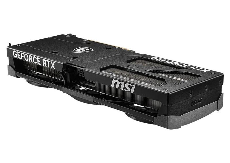 MSI GeForce RTX 5080 16G VENTUS 3X OC BLACK / 16GB GDDR7 / PCI-E / 3x DP / HDMI Grafická karta, NVIDIA Blackwell, 16 GB GDDR7, 256-bit, 10752 shaderov, DisplayPort 2.1b, HDMI 2.1b, 360 W, SFF-Ready