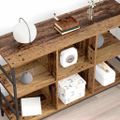 vidaXL Servírovacia skriňa Staré drevo 102 x 32 x 73,5 cm