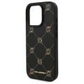 Puzdro Karl Lagerfeld pre iPhone 16 Pro 6,3" KLHMP16LPGKHPHK čierne tvrdé Karl Head MagSafe