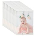 vidaXL Fotorámiky na stenu alebo stôl 10 ks strieborné 18x24 cm MDF