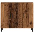 vidaXL Komoda staré drevo 90x34x80 cm kompozitné drevo