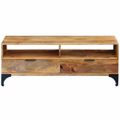 vidaXL TV stolík z mangového dreva, 120 x 35 x 45 cm