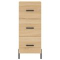 vidaXL Vysoká skrinka dub sonoma 34,5x34x180 cm spracované drevo