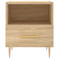 vidaXL Nočné stolíky 2 ks dub sonoma 40x35x47,5 cm kompozitné drevo