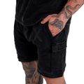 Šortky Washed Black - STRIX