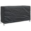 vidaXL Obal na nábytok Jednofarebný Čierna 180 x 70 x 90 cm 600D