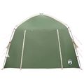 vidaXL Stan chata so strechou Zelená 210 x 210 x 138 cm Polyester