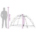 vidaXL Stan so strechou s úložiskom Šedá a čierna 236 x 108 x 120 cm