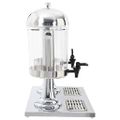 vidaXL Dvojitý zásobník na nápoje z nehrdzavejúcej ocele 2 x 8 L