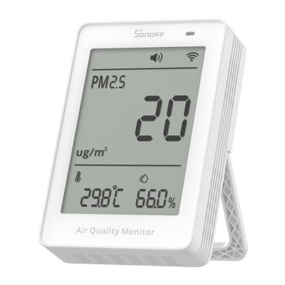 Sonoff AirGuard PM2.5 SAWF-07P WiFi LCD monitor kvality vzduchu