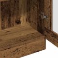 vidaXL Vysoká skrinka staré drevo 82,5x30,5x185 cm kompozitné drevo