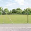 vidaXL Zvarené drôtené pletivo s betónovým základom 25 x 1,6 m
