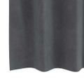 vidaXL Zatemňovacie závesy 2 ks Svetlosivá 140 x 140 cm Zamat