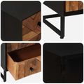 vidaXL Zásuvkový kabinet so zásuvkou 75 x 30 x 54 cm