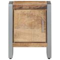 vidaXL Nočný stolík 40x30x50 cm surové mangovníkové drevo