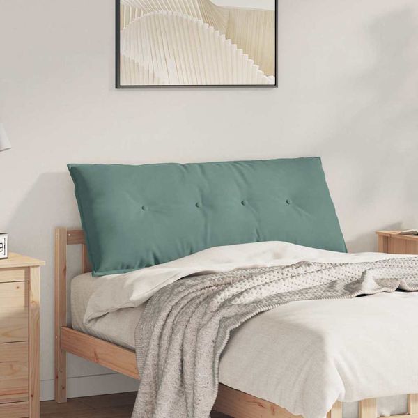 vidaXL Poduška na chrbát Morská zelená 120 x 50 cm Kordúrová tkanina