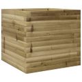 vidaXL Záhradný kvetináč 50x50x45,5 cm impregnovaná borovica