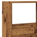 vidaXL Deliaca stena staré drevo 100x33x155,5 cm kompozitné drevo