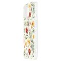 Obal Glow Glam pre Samsung Galaxy S25 biely