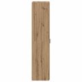 vidaXL Highboard Remeselný dub 50 x 42,5 x 185 cm