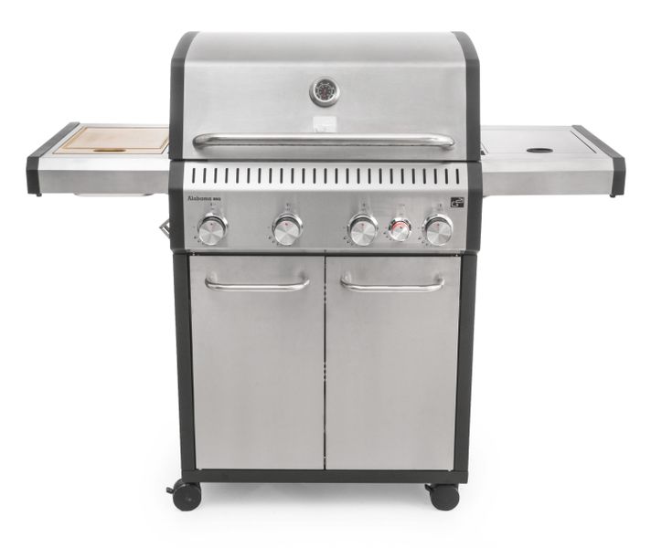 Plynový gril G21 Alabama Silver BBQ Premium Line, 5 horáků + bezplatný redukčný ventil