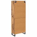 vidaXL Highboard 2 ks Staré drevo 69,5 x 34 x 180 cm