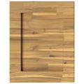 vidaXL Obdĺžnikový stôl 90 x 50 x 3,5 cm Obdĺžnikový Biela