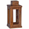 vidaXL Lampáš 3 ks Prírodná 30 x 30 x 44 cm Mahagónové drevo