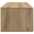 vidaXL Nástenná TV skrinka 78,5 x 41 x 30 cm Dub artisan