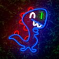 Neon PLEXI LED JURASSIC BABY DINO modrý FLNJ01 Forever Light