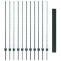 vidaXL Zvarené pletivo s podperami 25 x 1,4 m PVC potiahnutá oceľ