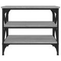 vidaXL Bočný stolík sivý dub sonoma 55x38x45 cm spracované drevo