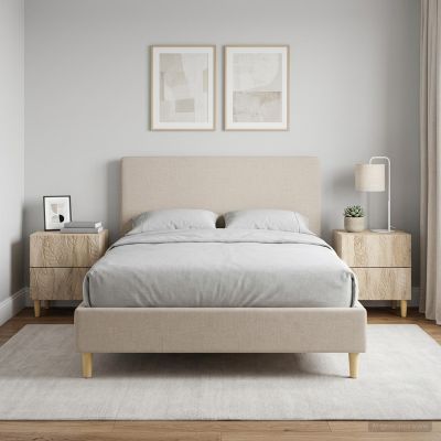 vidaXL Nočný stolík 2 ks Dub sonoma 43 x 34,5 x 48 cm Kompozitné drevo