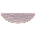 vidaXL Samolepiace nášľapy vzhľad sisalu 15 ks 56x17x3 cm ružová